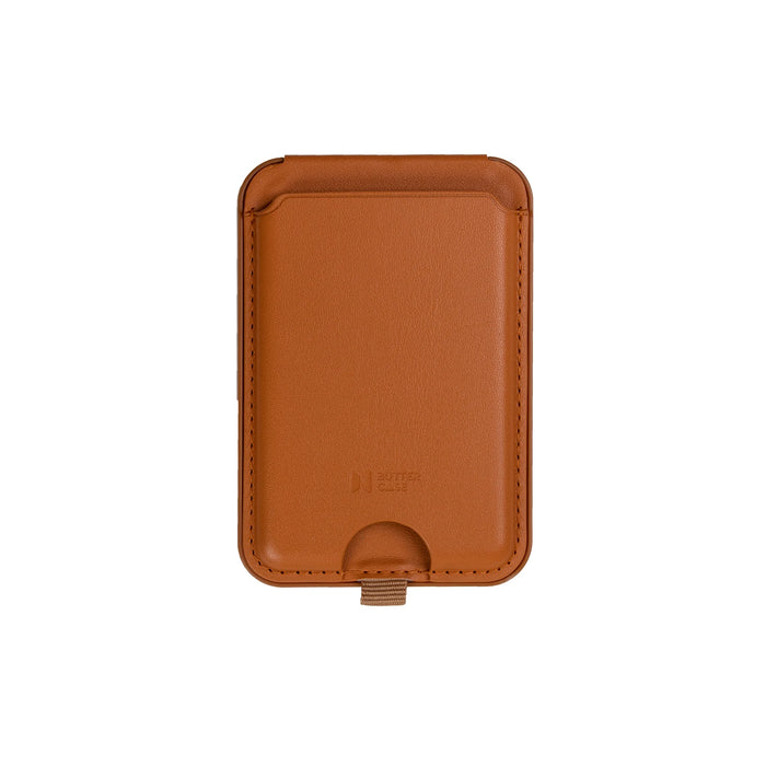 BUTTERCASE Magnetic Card Wallet with Stand, Caramel